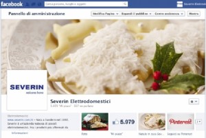 Severin diventa social